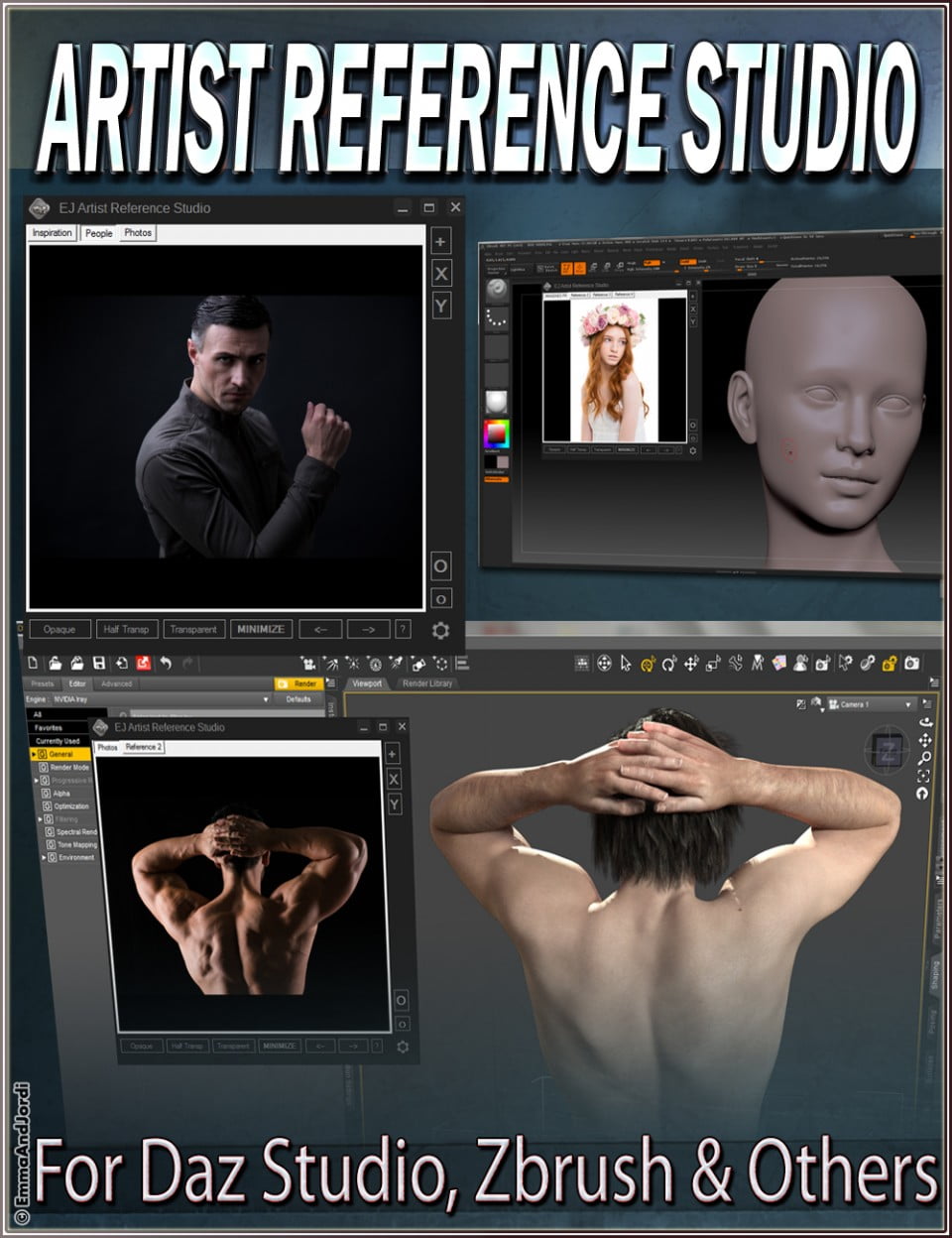 daz studio vs zbrush