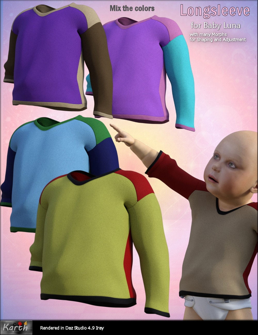 Longsleeve for Baby Luna