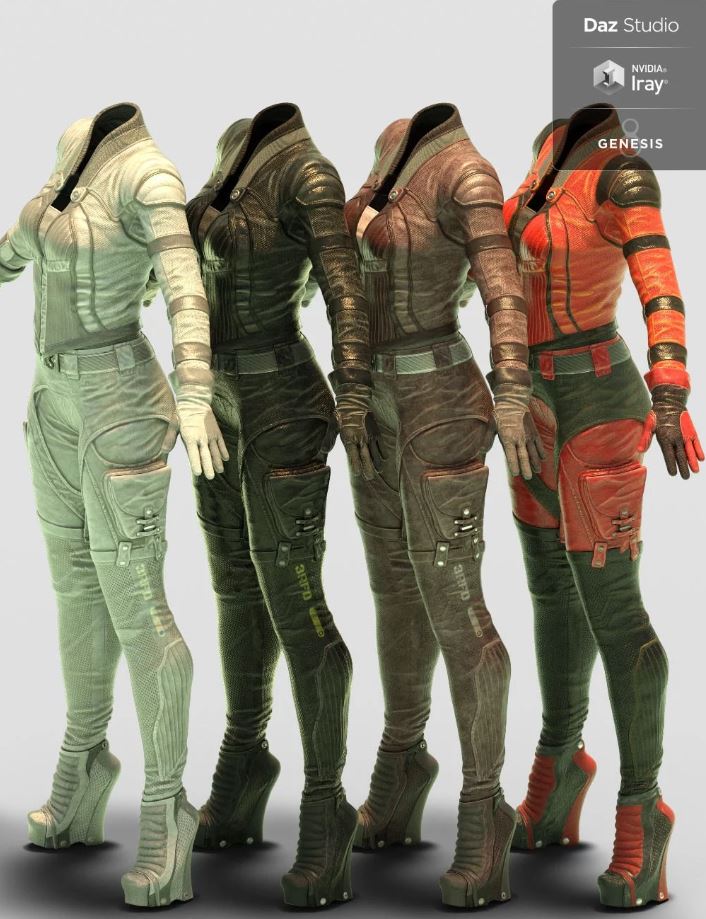 3RFD Suit for Genesis 8 Female