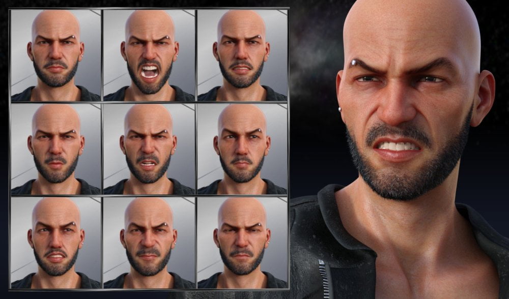 My Rules - Expressions for Genesis 8 Male and Christian 8