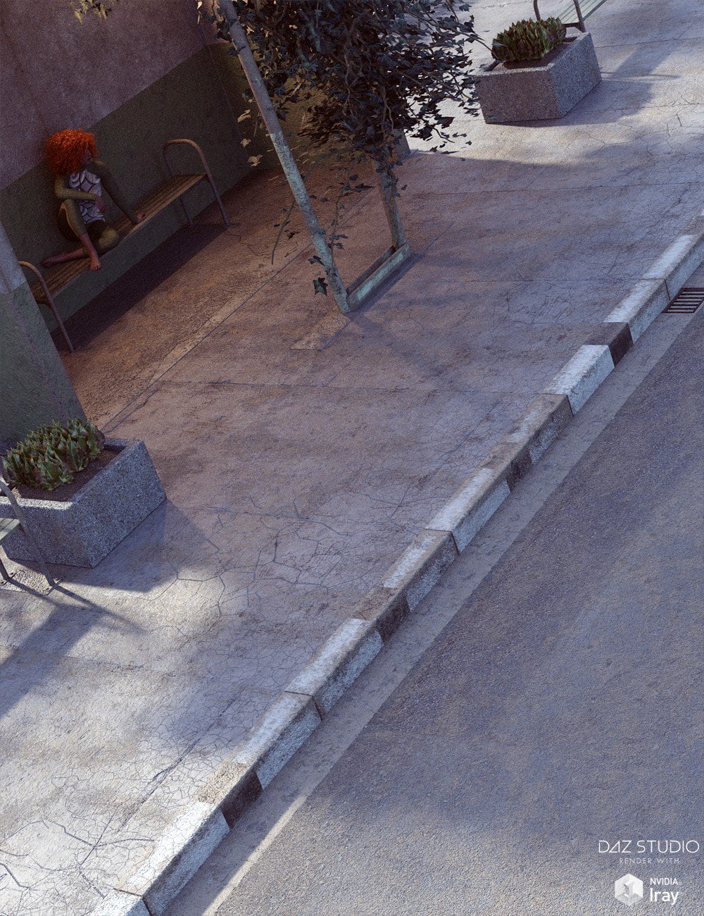 Soviet Bus Stop Forlorn