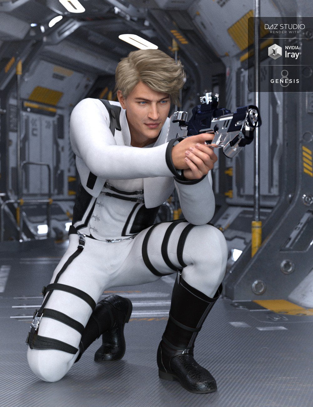 Sky Point Academy Outfit for Genesis 8 Male(s)