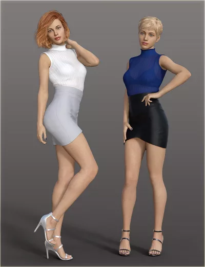 62219-HC-Bandage-Mini-Skirt-Outfit-for-Genesis-8-Females-1