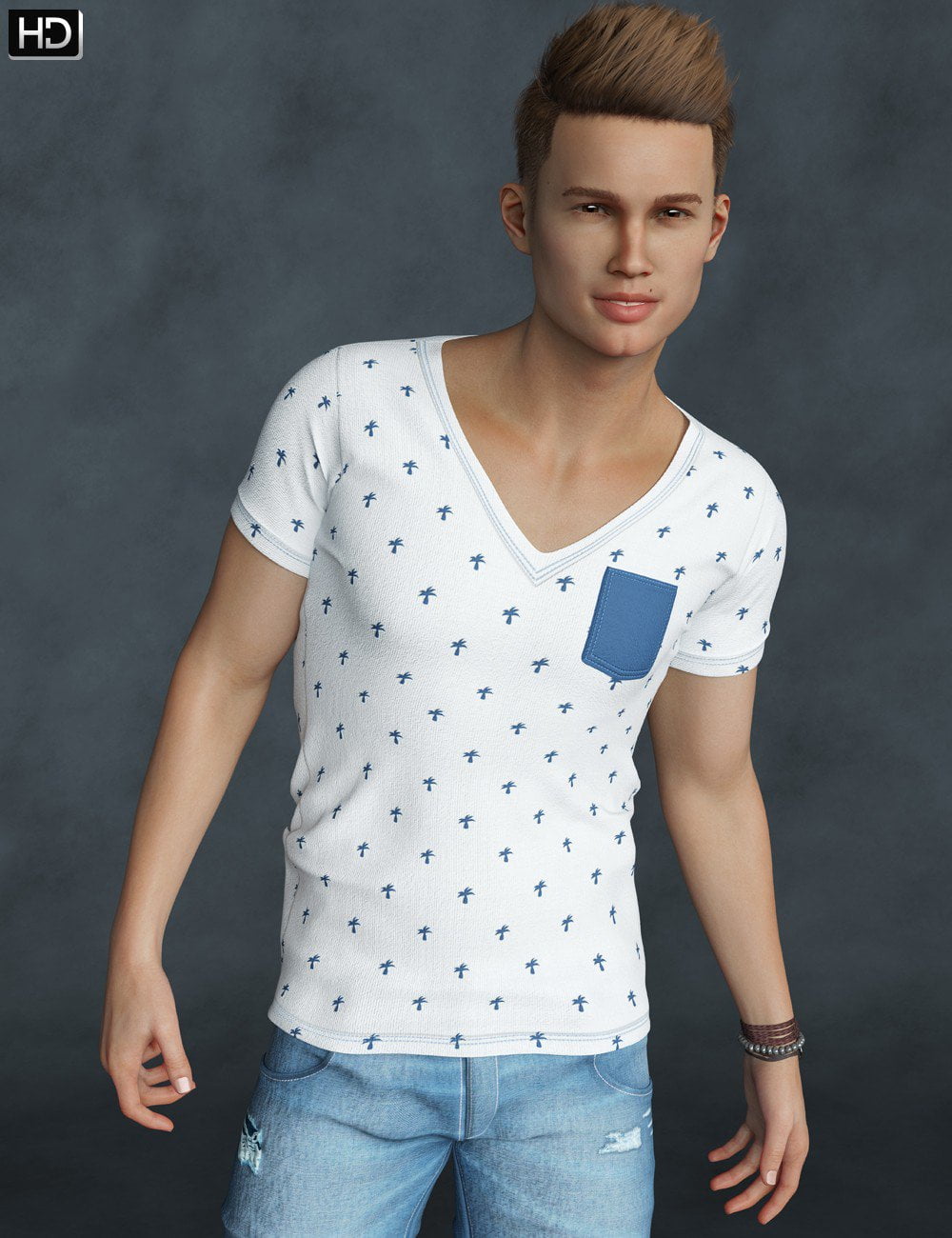 Ali HD for Genesis 8 Male