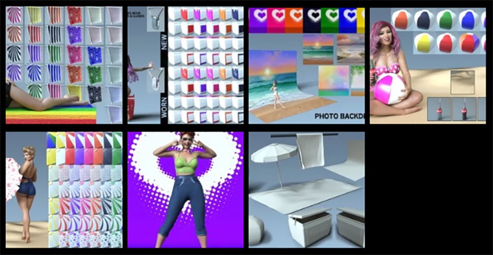 Summer Vibes Vintage Props with dForce