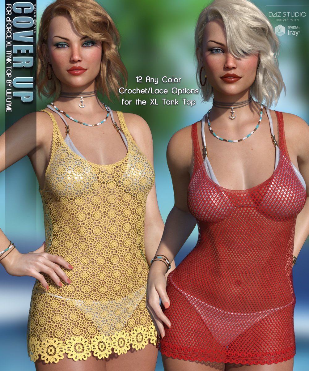 Cover Up for XL Tank Top G8F