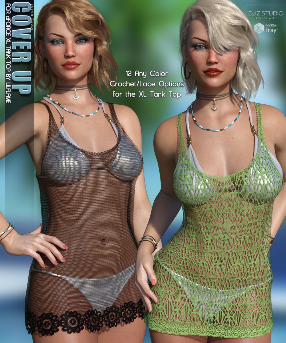 Cover Up for XL Tank Top G8F