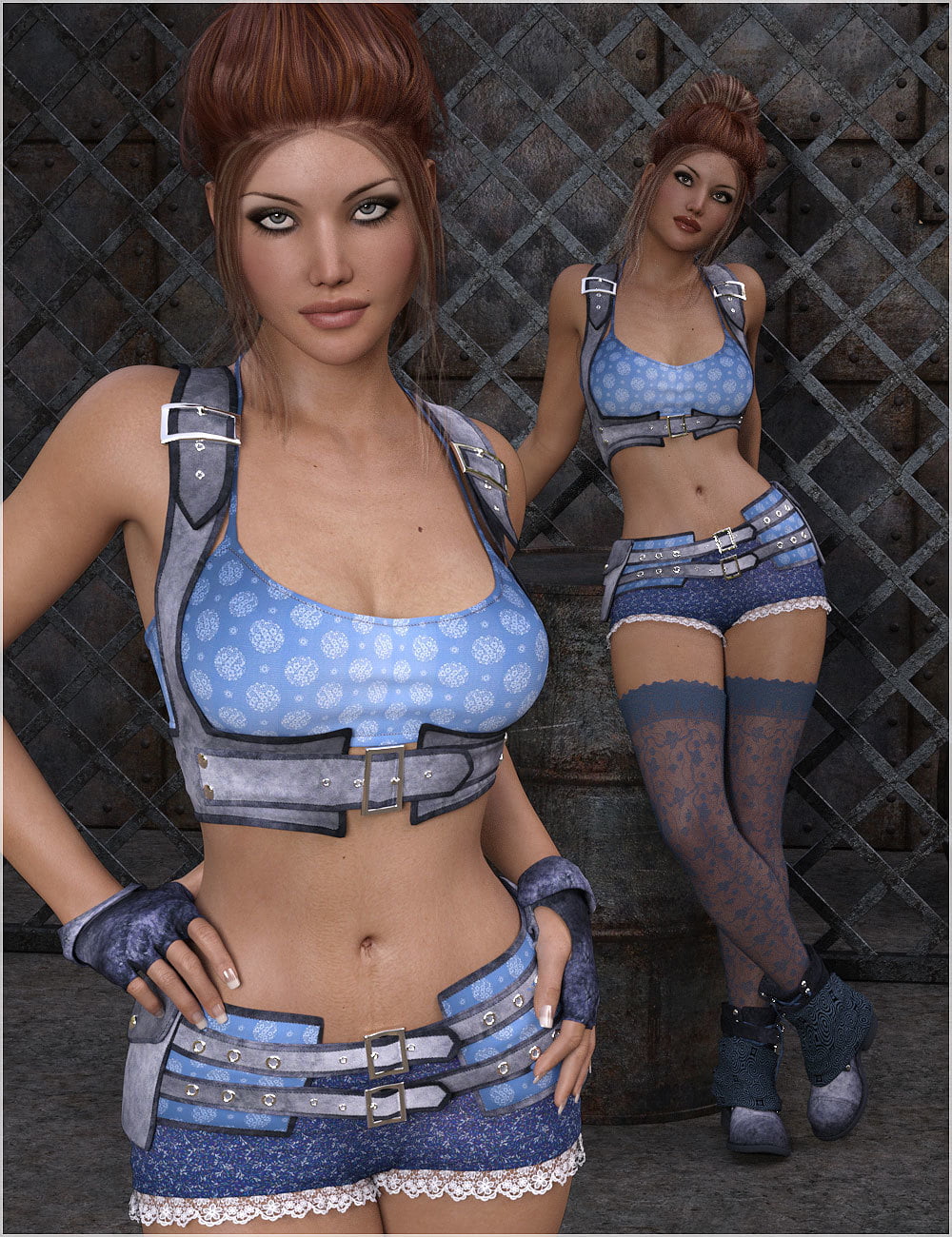 Feminine for Echo Outfit for the Genesis 3 Female