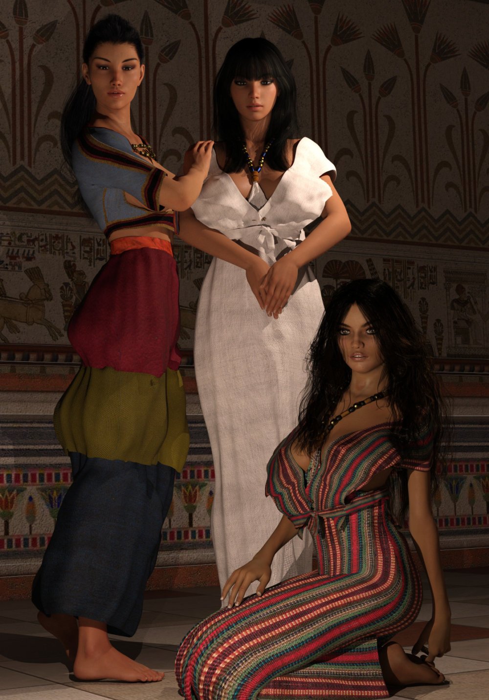 Minoan Era for Genesis 3 Female and Genesis 8 Female