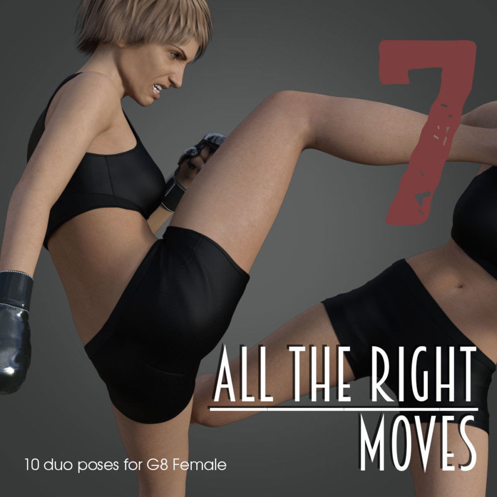 ALL THE RIGHT MOVES vol.7 for Genesis 8 Female