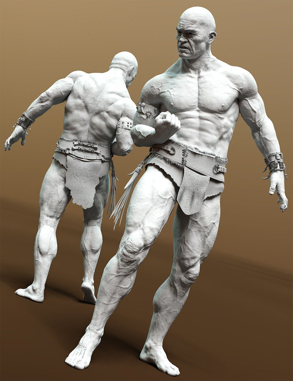 Dark Guard Character HD for Genesis 8 Male