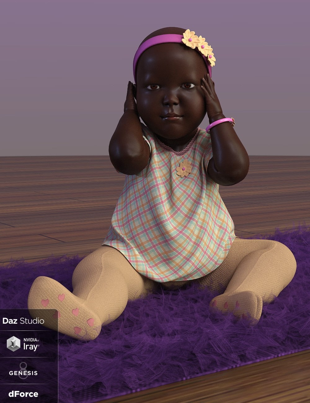 dForce Flower Set Outfit for Caryn 8