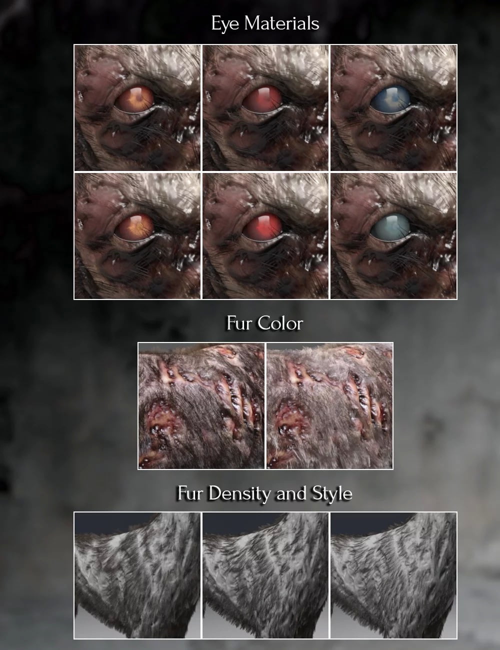 GP Zombie Dog for DAZ Dog 8