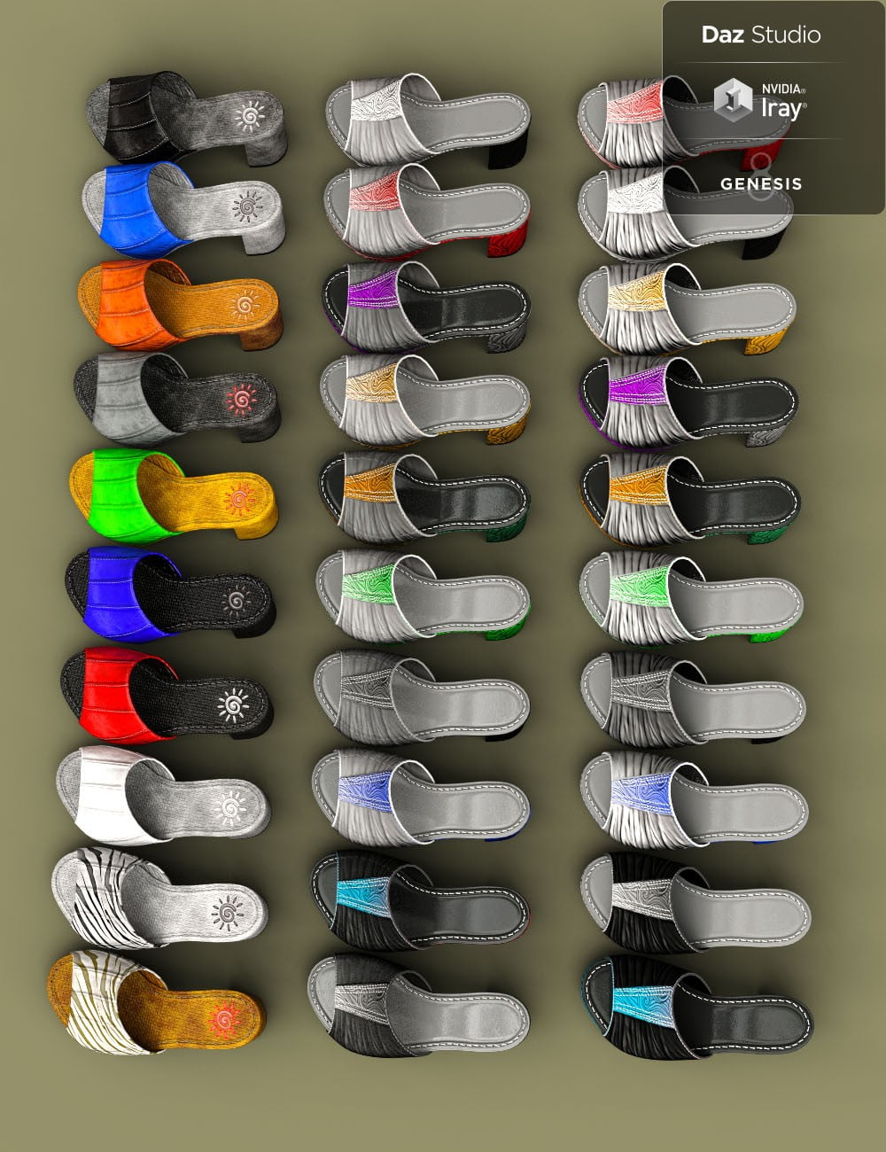 Jiwoo Mule for Genesis 8 Female(s)