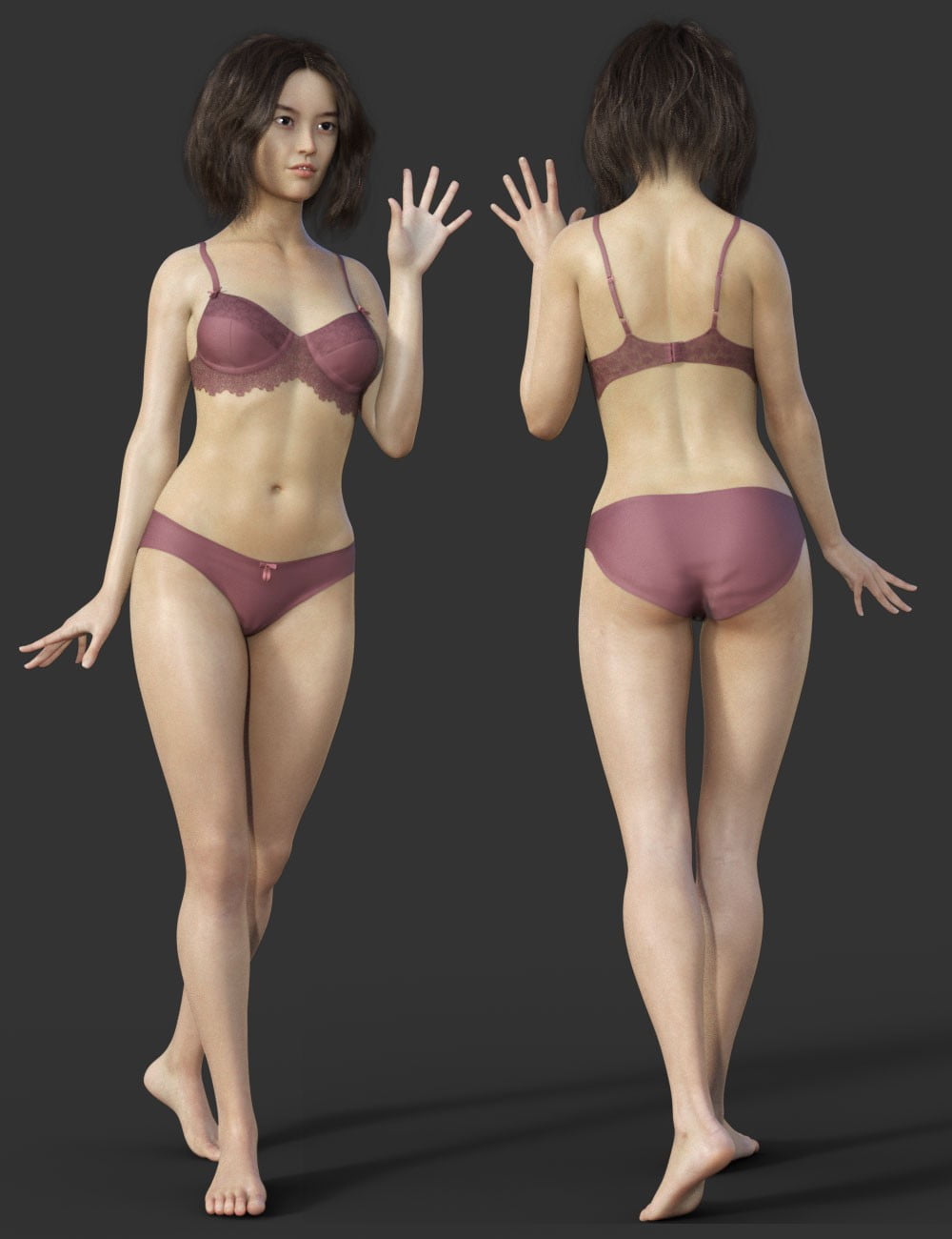 Mila HD for Genesis 8 Female