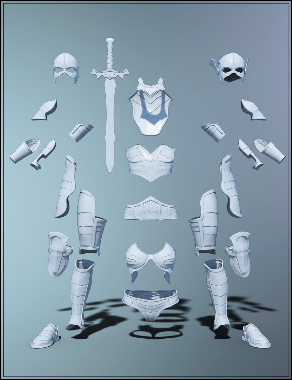 Oracle Armor for Genesis 8 Female(s)