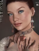 SV's Heart and Soul Jewelry Set for Genesis 3 Female(s)