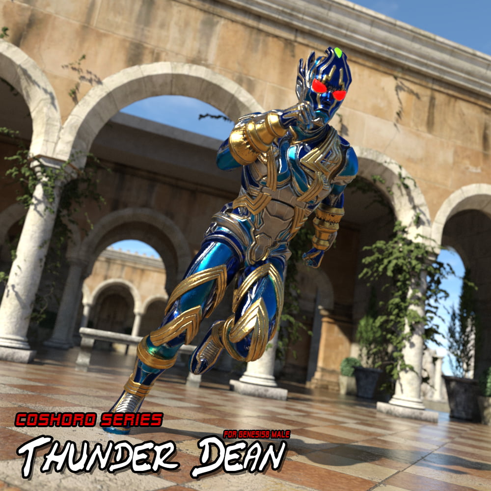 Thunder Dean for Genesis8 Male