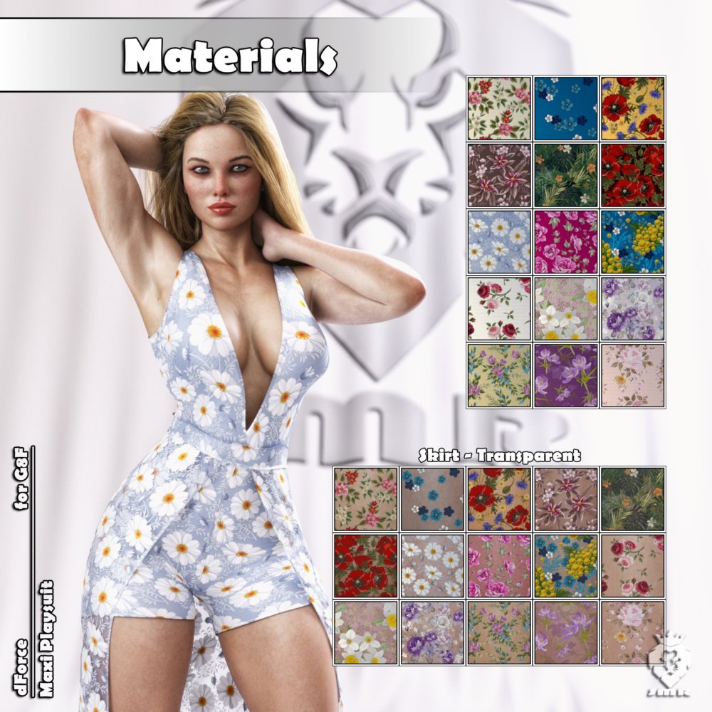 JMR dForce Maxi Playsuit for G8F