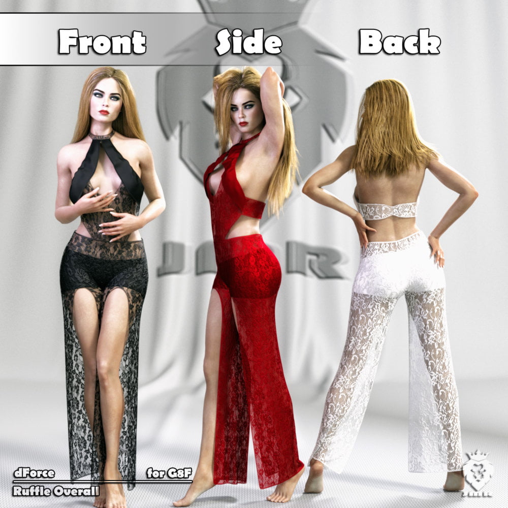 JMR dForce Ruffle Overall for G8F