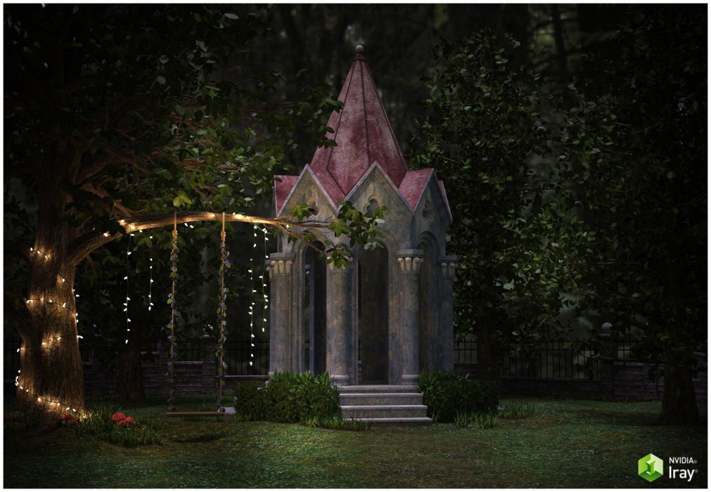 Gothic Garden Folly