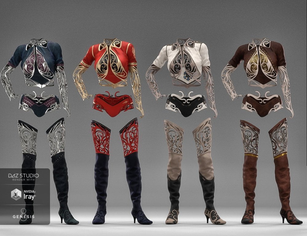 Willow Night Outfit Textures