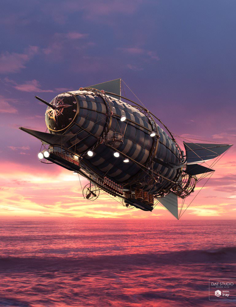 Steam Powered Dirigible