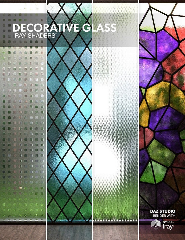 Decorative Glass – Iray Shaders