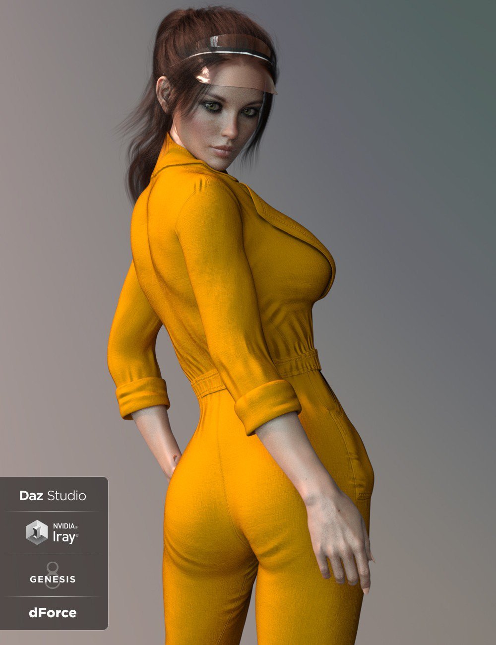 X-Fashion Uniform 02 for Genesis 8 Female(s)