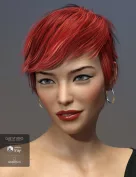 Sam Hair for Genesis 3 and 8 Female(s)