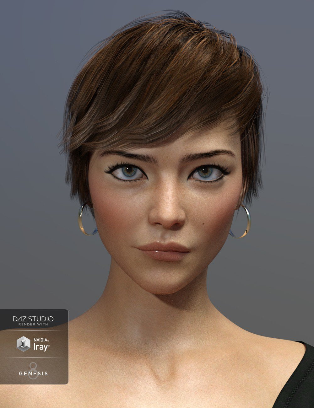 Sam Hair for Genesis 3 and 8 Female(s)