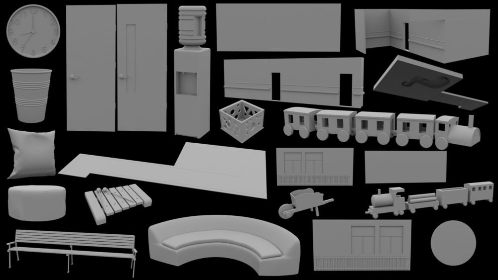 Pediatric Clinic Waiting Area