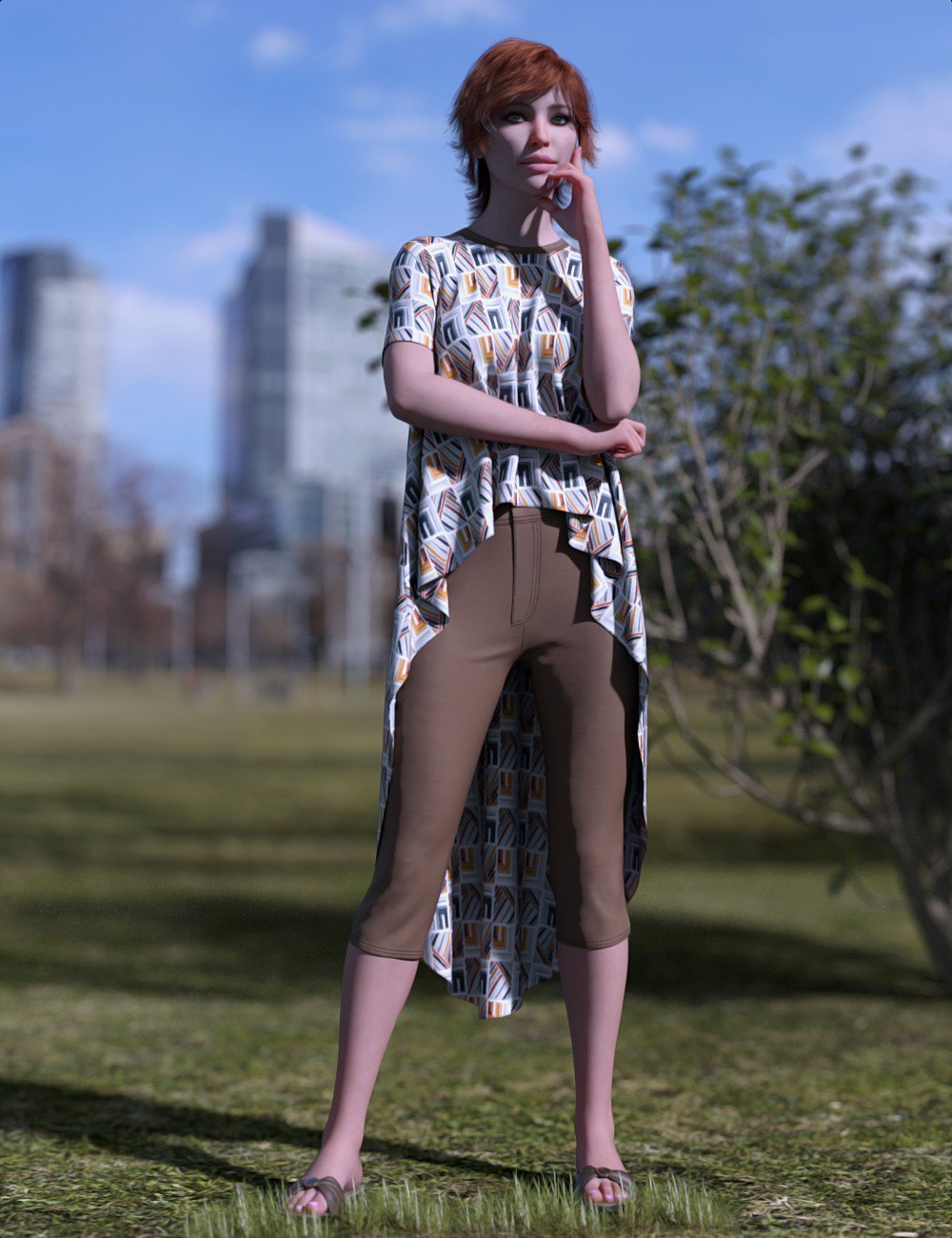 dForce Mellow Outfit for Genesis 8 Female(s)