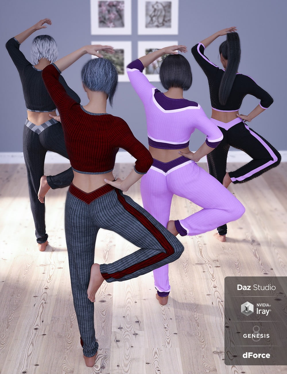 dForce Jenna Outfit Textures