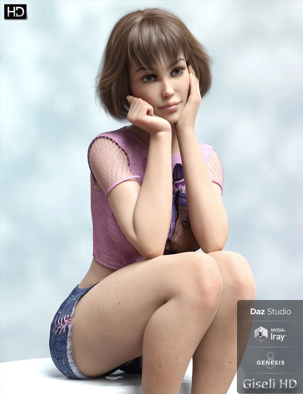 Giseli HD for Genesis 8 Female