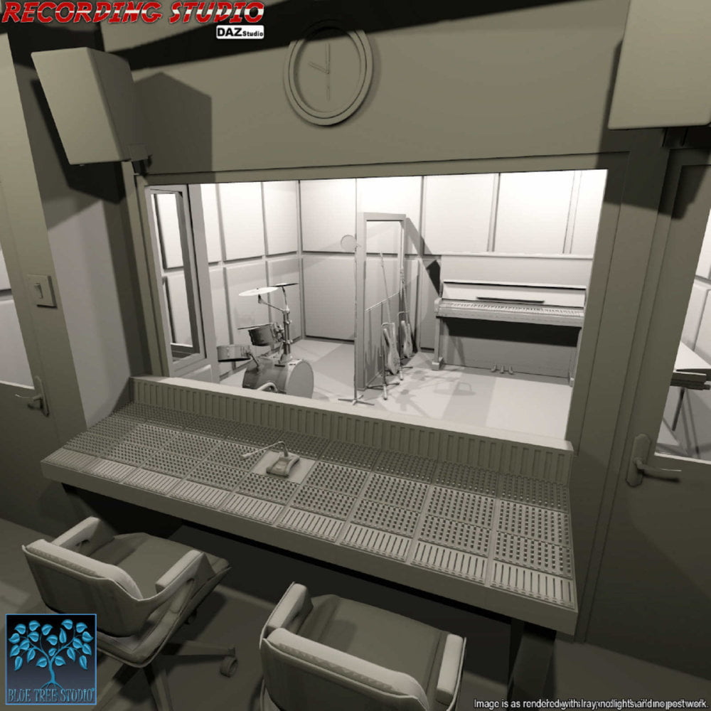 Recording Studio for Daz Studio