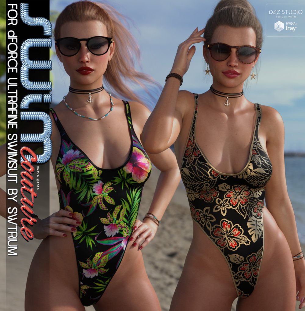 SWIM Couture for dForce UltraFine Swimsuit G8F