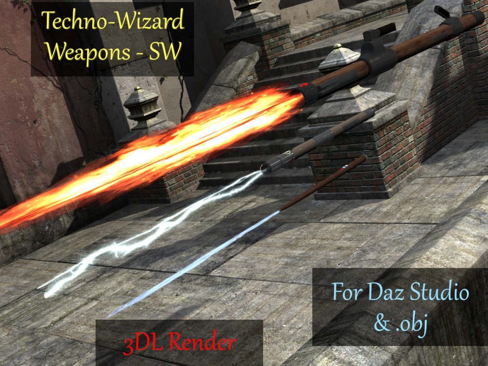 Techno-Wizard Weapons - SW