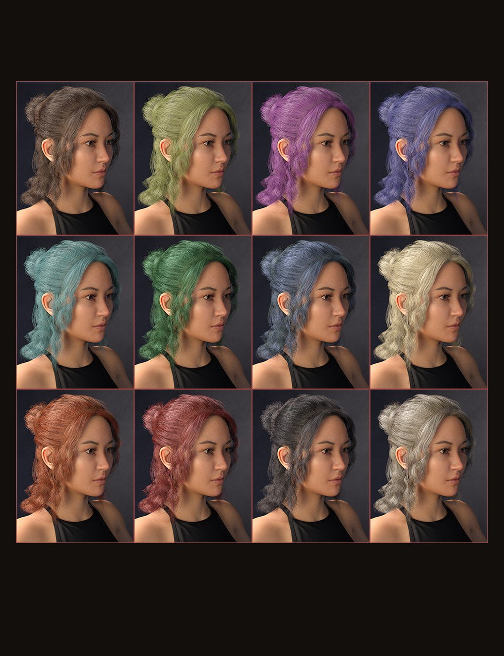 Sprite's Lovely Hair for Genesis 8 Female(s)