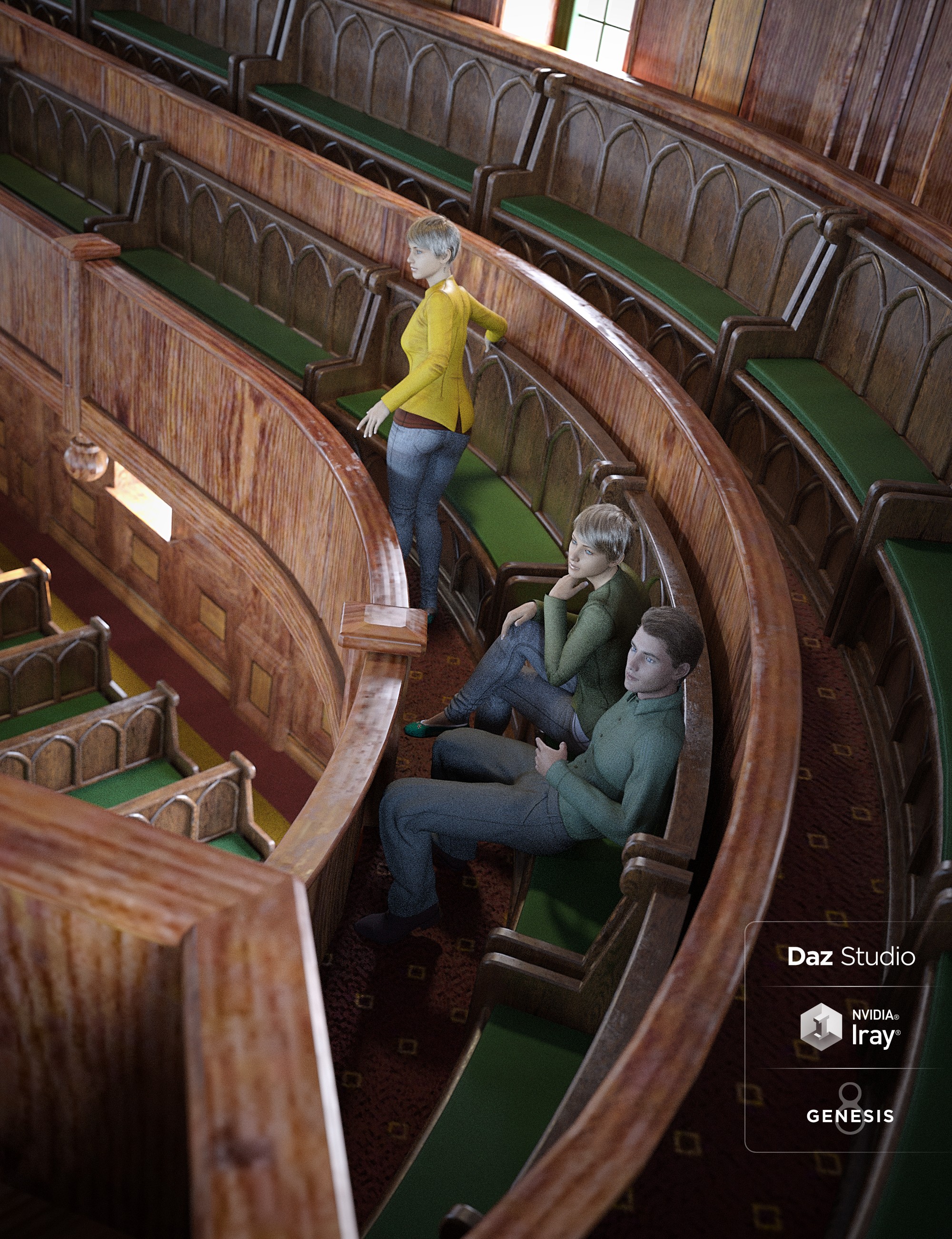 The Meeting Lodge Poses for Genesis 8