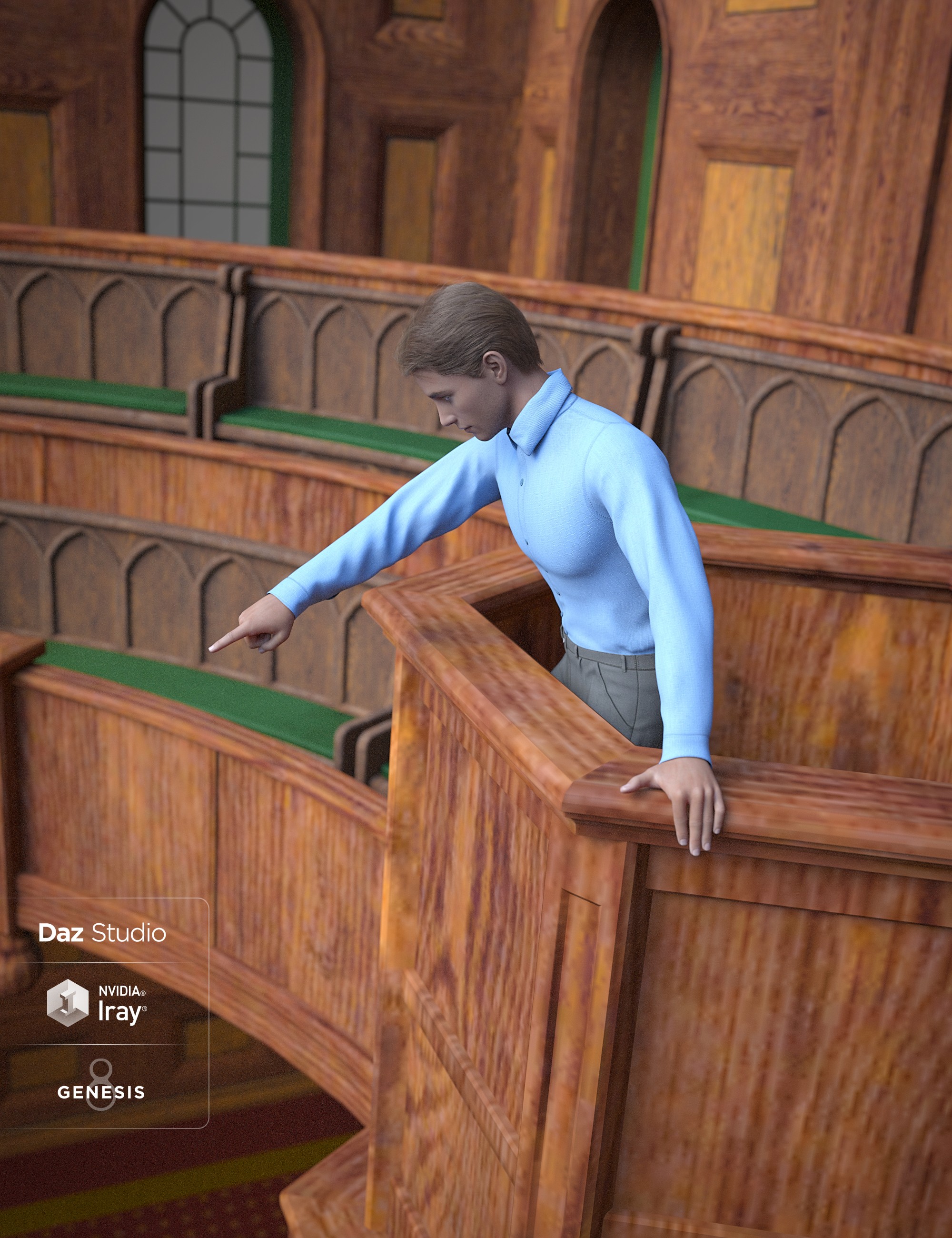 The Meeting Lodge Poses for Genesis 8