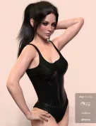 X-Fashion Nightshade Bodysuit for Genesis 8 Female(s)