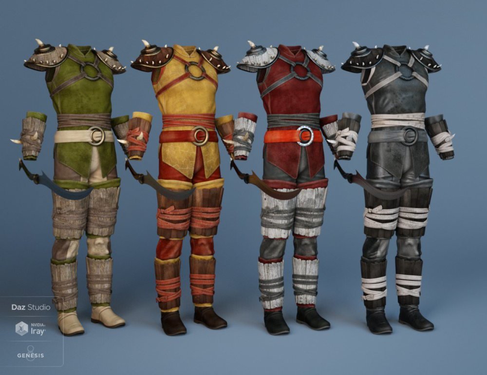 Oak Defender Outfit Textures