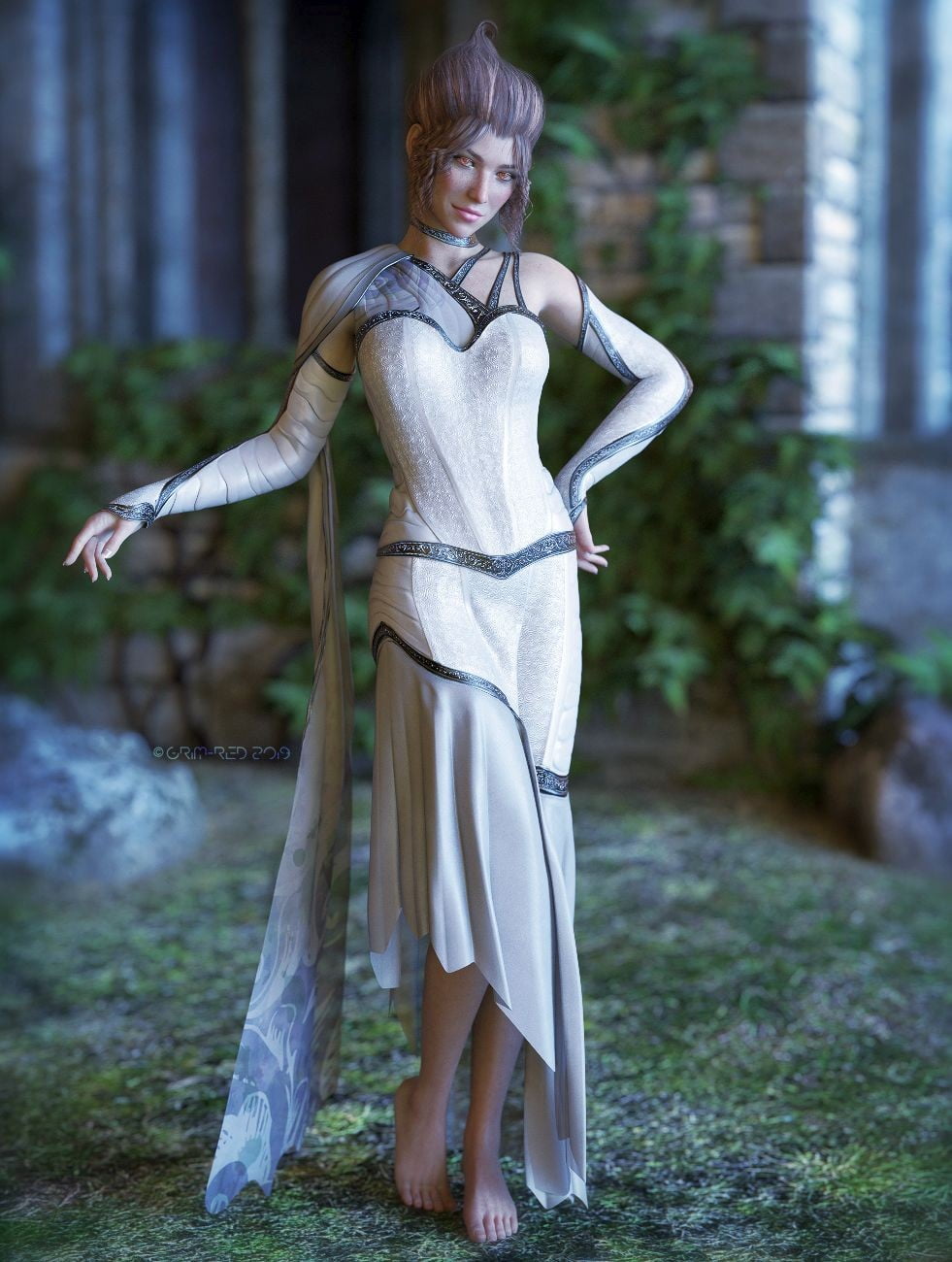 dForce Mosaic Outfit for Genesis 8 Female(s)