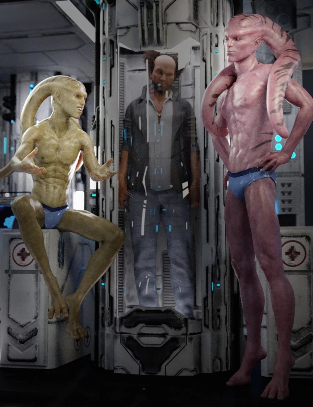 Lekkulian 2 for Genesis 8 Male