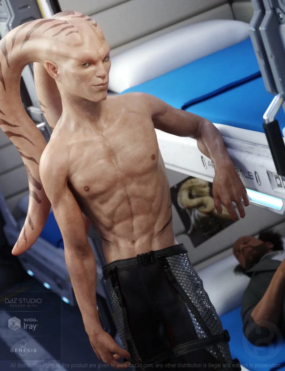 Lekkulian 2 for Genesis 8 Male