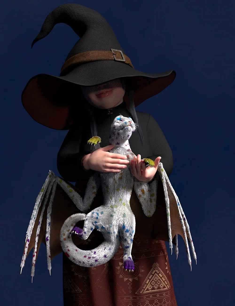 Oso Draco Furo for Daz Dragon 3