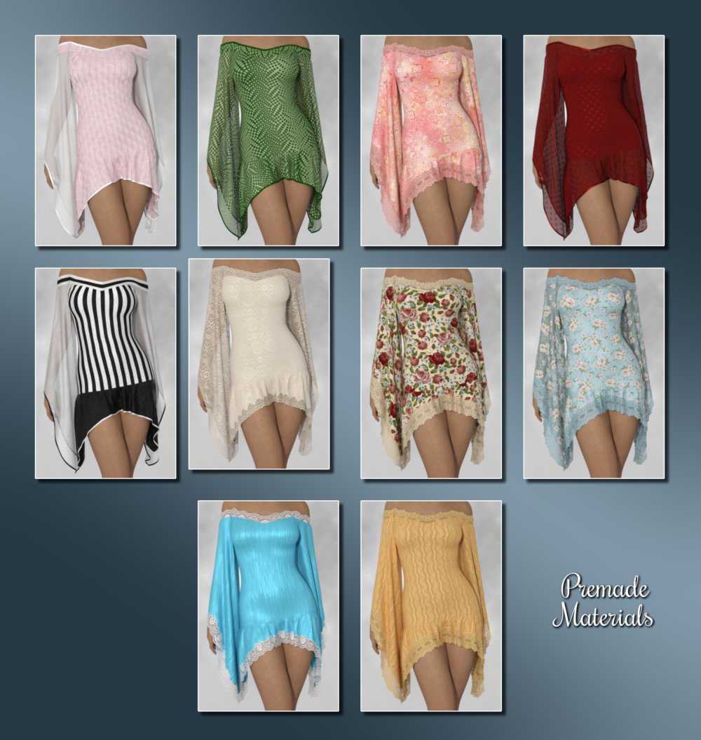 dForce - Constance Dress for G8F