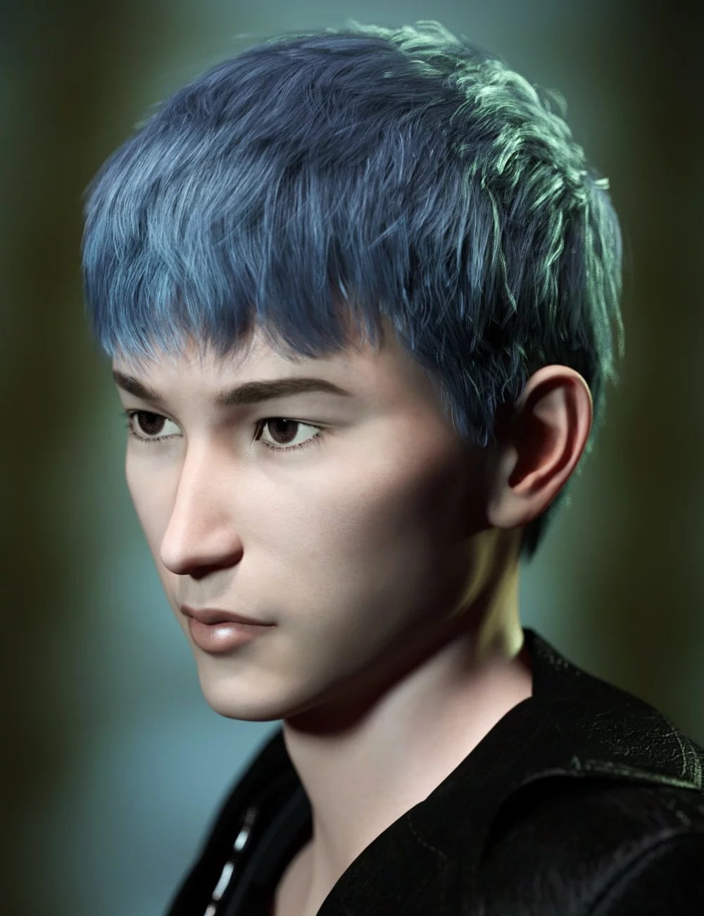 SP Hair 007 for Genesis 3 and 8 Male(s)