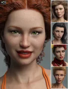 Variety HD Character Morphs for Genesis 8 Female